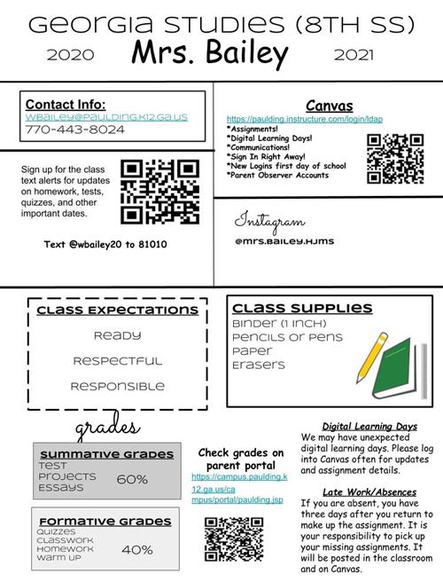 Class Info 